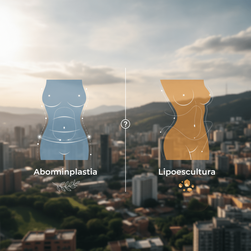 abdominoplastia vs lipoescultura